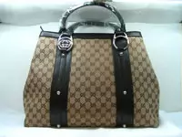 woman gucci discount sac 2013 bon sac hh954 abricot brun 42cmx33cmx15cm